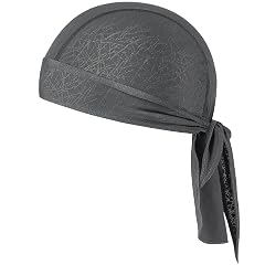 GXCROR Cooling Bandana Cap Sweat Wicking Helmet Liners Skull Caps Doo Rag for Motorcycle Bicycle Running Outdoor Work