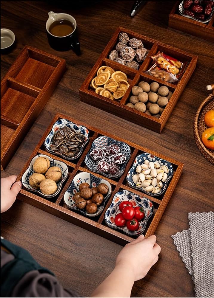 Amazon | 豆皿 小皿 セット 陶器 食器 寿司皿 セット仕切り