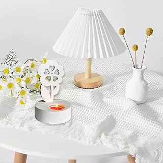 Silicone Moulds, Candle Holder, Silicone Mould, Flower-Shaped Insert, Round Silicone Mould, Candle Holder, Candle Holder, Resin Epoxy Casting Mould for DIY Crafts, Home Decorations