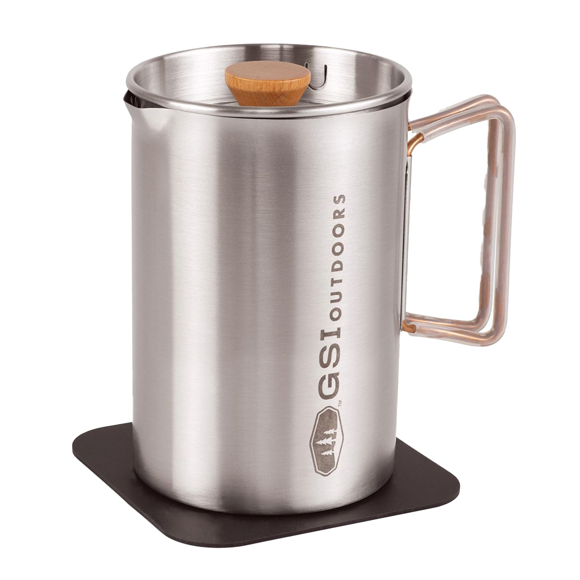 Amazon.com : GSI Outdoors Glacier Stovetop Javapress, Stainless
