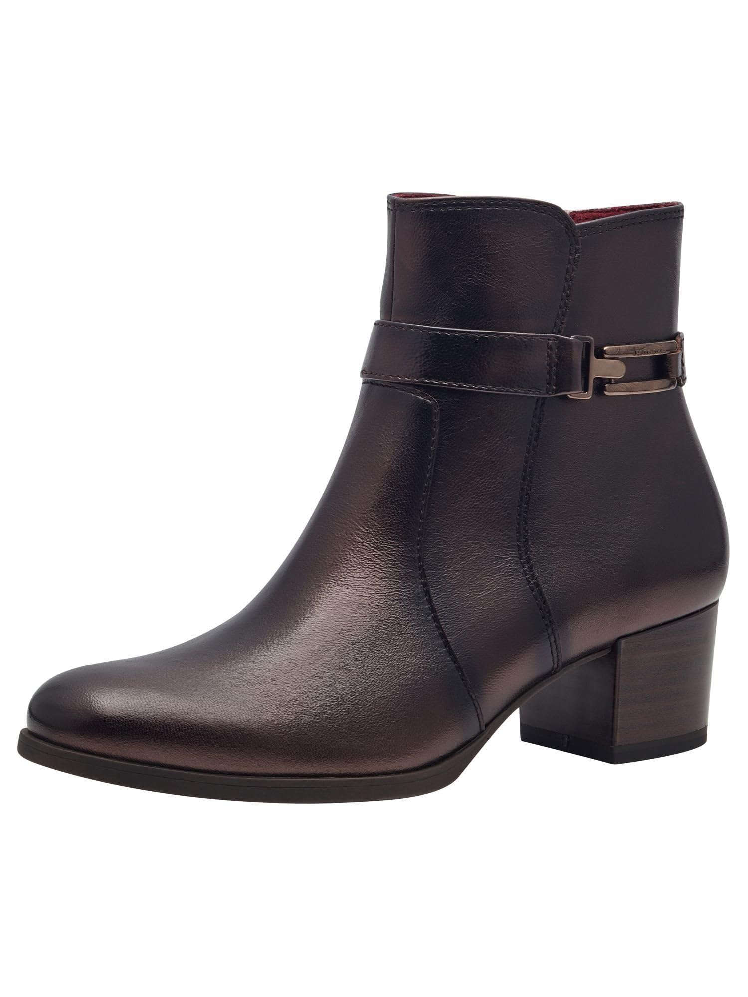 Tamaris Women's Classic Boots, Women's Boots, Touchit Footbed, Mocha Metallic, 39 EU