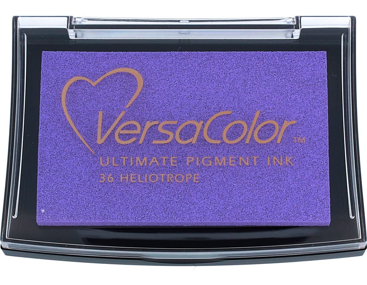 Tsukineko VC036 Versacolor Pigment Ink Pad - Heliotrope
