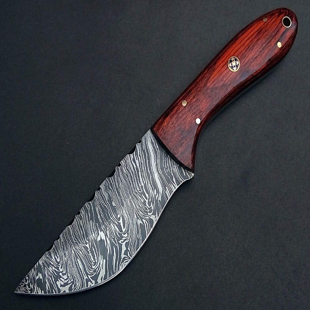 PAL 2000 KNIVES Coltello in Acciaio Damasco Fatto A Mano su Misura CHA-9298