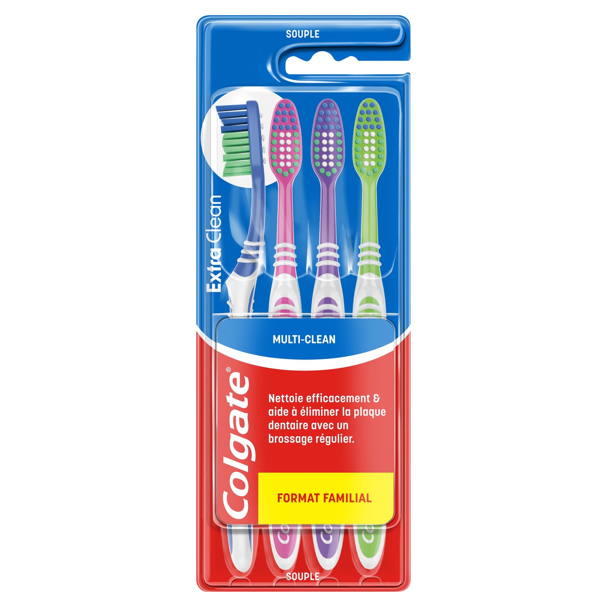 Colgate - Dentifrice Chlorophyle - 24x75ml + 8 Brosses à dents Souple