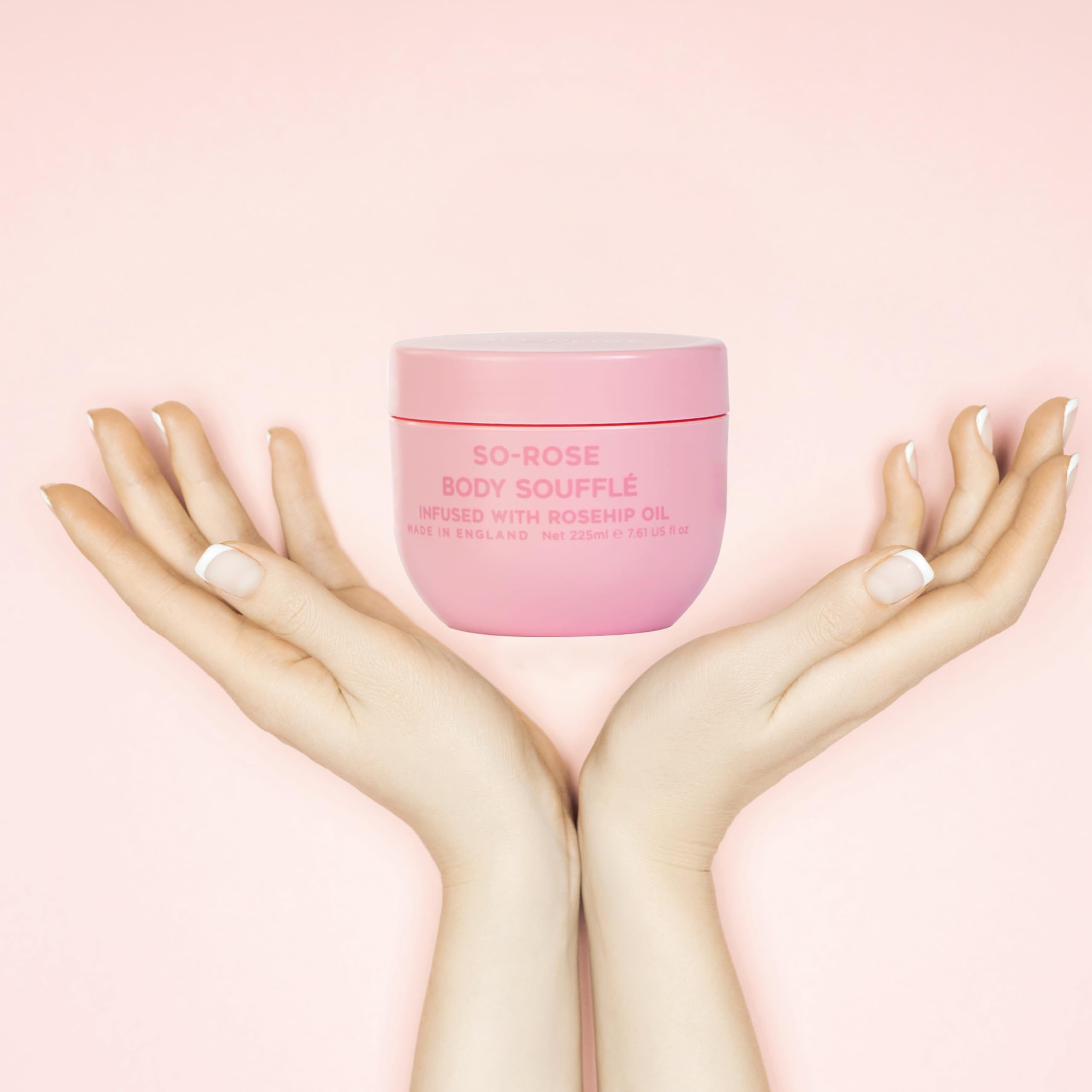 Katsy Style Body Soufflé 225ml - Infused with Rosehip Oil, Vanilla & Caramel for Nourished Floral-Scented Skin (Pack of 2) - Image 3