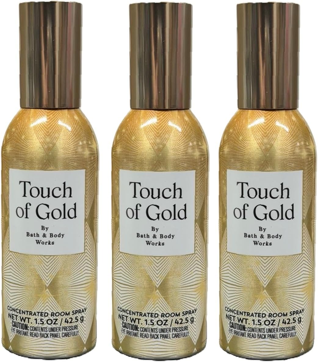 Bath and Body Works Concentrated Room Spray 1.5 oz each - Pack of 3 - Packaging May Vary (Mahogany Teakwood)