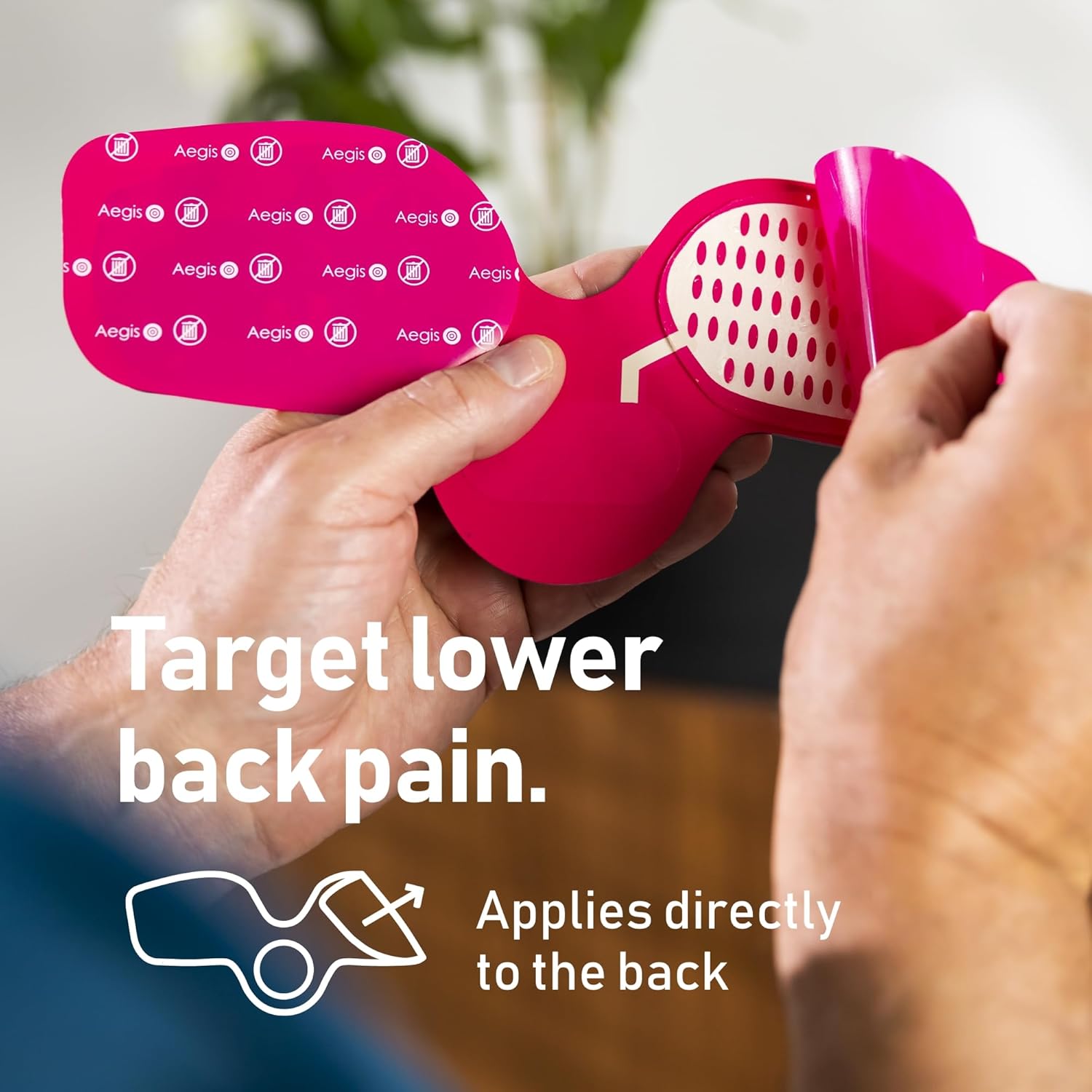 Paingone Aegis - The Powerful, Portable Tool That Can Help Relieve Lower Back Pain Quickly - Portable, Lightweight and Fits Discreetly Under Clothing - Wireless, Rechargeable and Remote Controlled