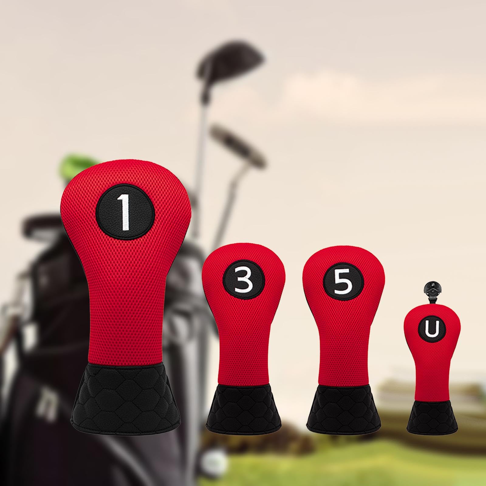 Harilla Plüsch Golf-Schlägerhaube Känguru - Süße Schlägerkopfhaube Für Golf Driver & Hölzer