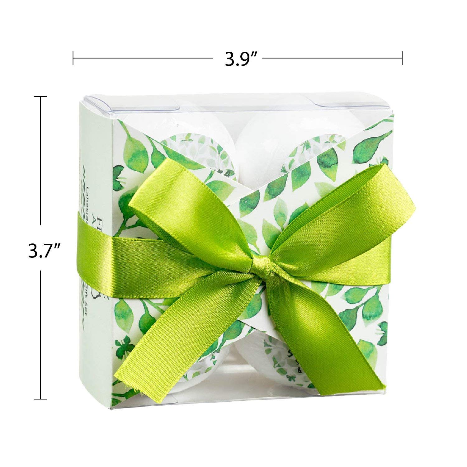 Tranquility Home Spa Bath Gift Basket Bath Bombs Stocking Stuffer Bath Fizzies Set - Coconut, Cucumber Melon, Vanilla, and Sandalwood