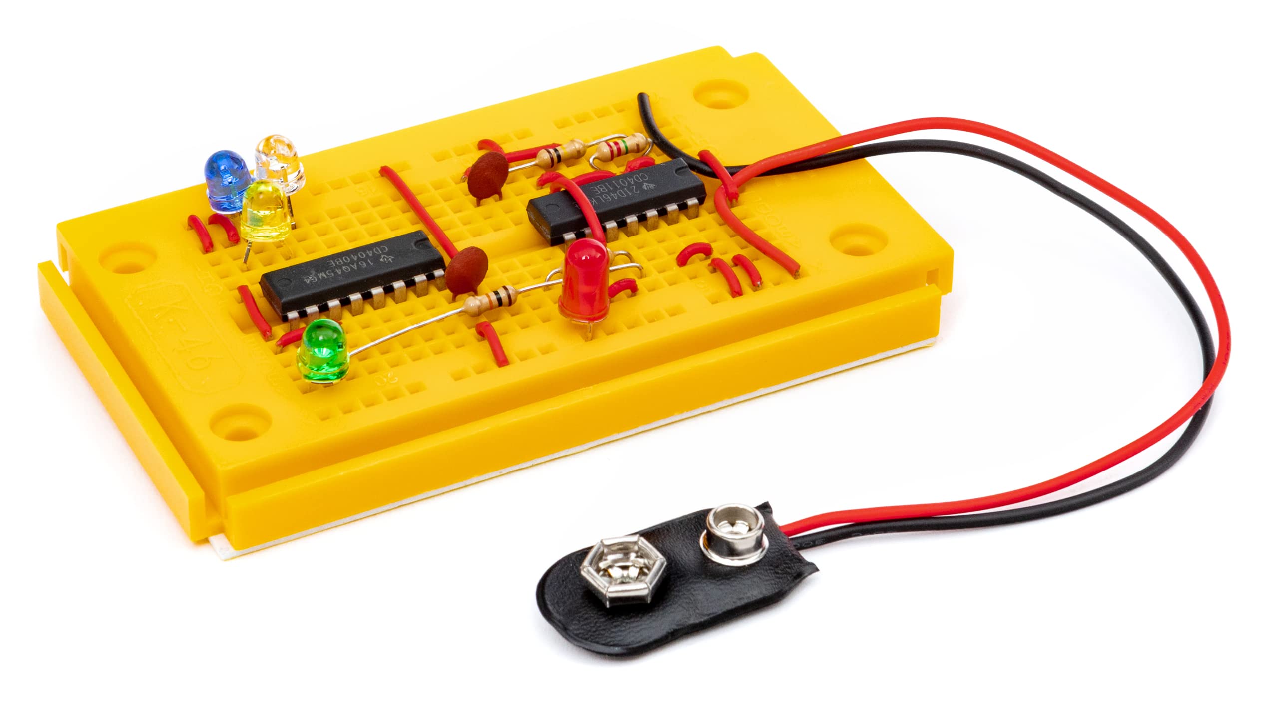 FRANZIS 65315 - Lernpaket Digitale Elektronik, Komplettset für 25 Praxis-Projekte, inkl. 84-seitigem Handbuch