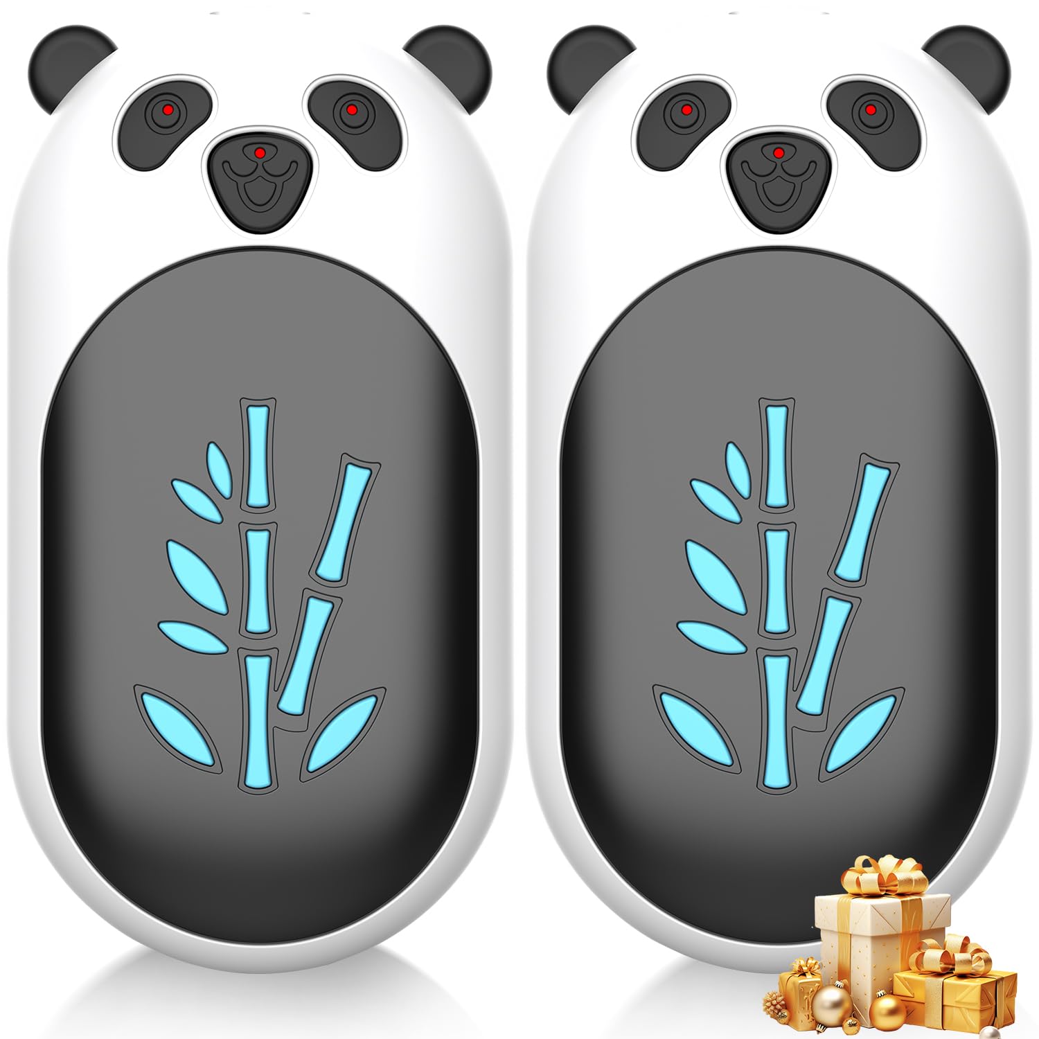 Raynaud Rechargeable Hand Warmers, Set of 2, Electric 6000 mAh with 3 Levels Heating, Ultra Light & Thin, USB Portable Pocket Warmer for Women Men Raynaud Outdoor Camping Hiking Hunting-image-2