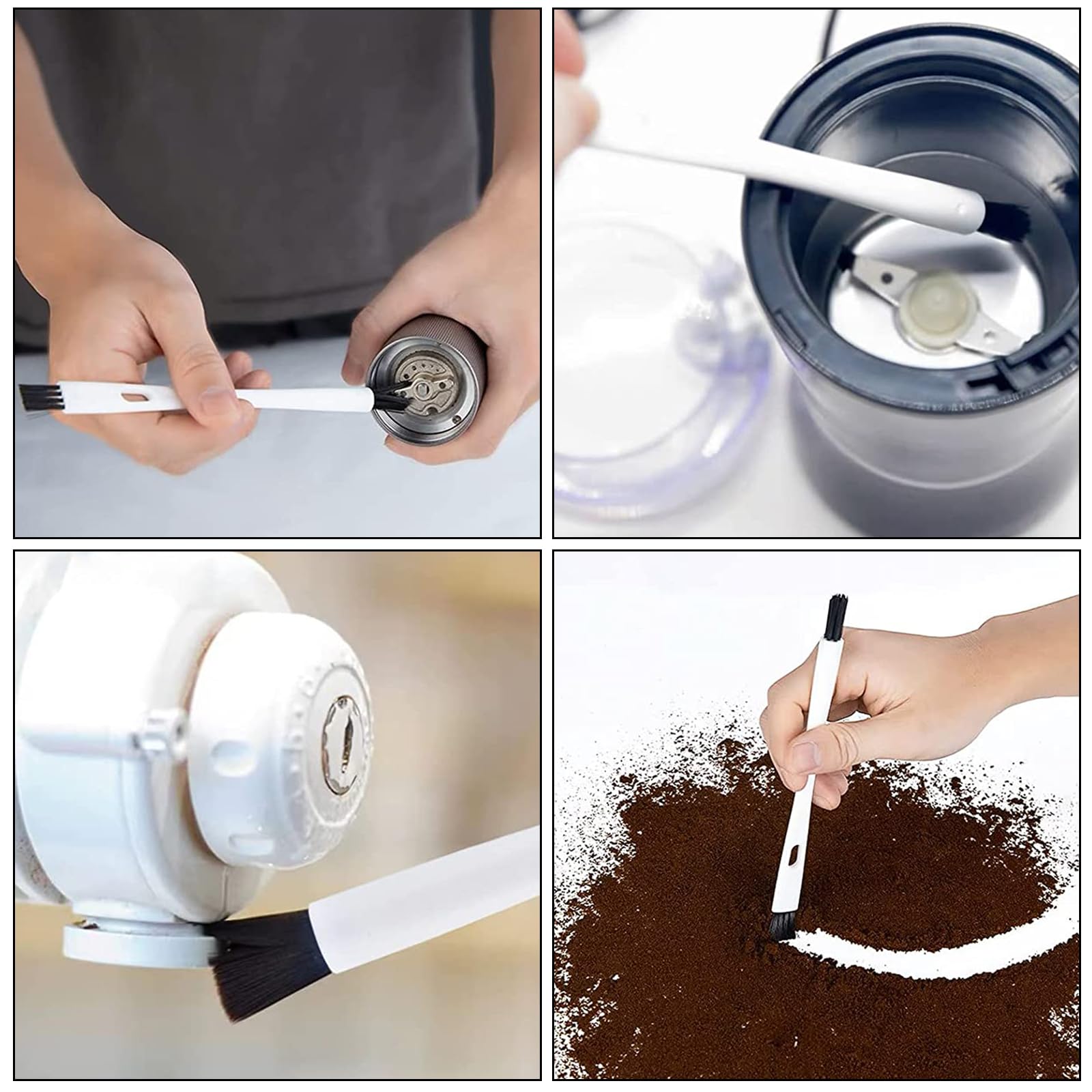 KRISFD Kaffee Reinigungsset - 5-teilige Barista Bürsten Für Espressomaschinen