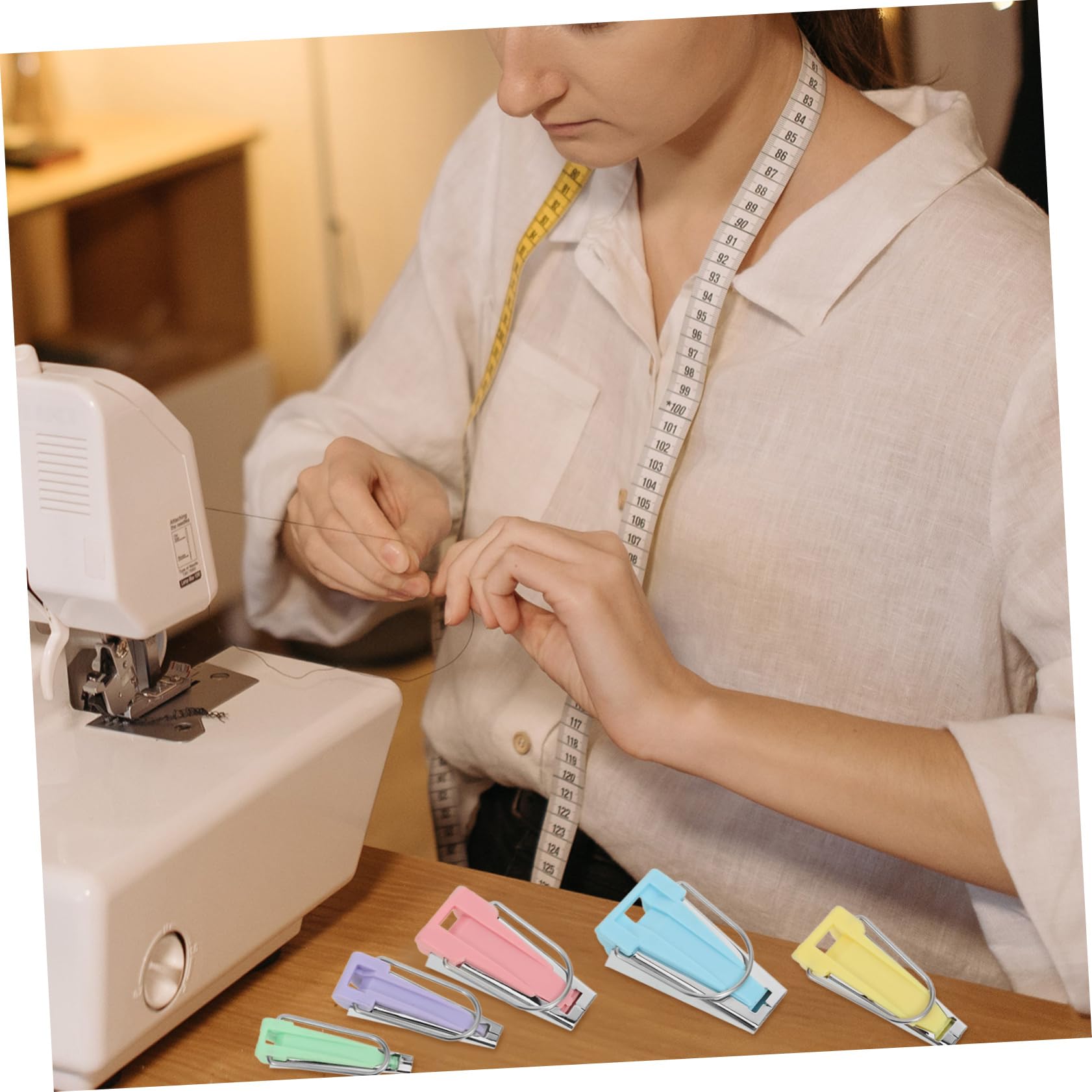Tofficu 25piezas Para Hacer Cintas Práctico Fabricante De Cinta Sesgada Para Manualidades y Costura Accesorios De Para Patchwork y Acolchado