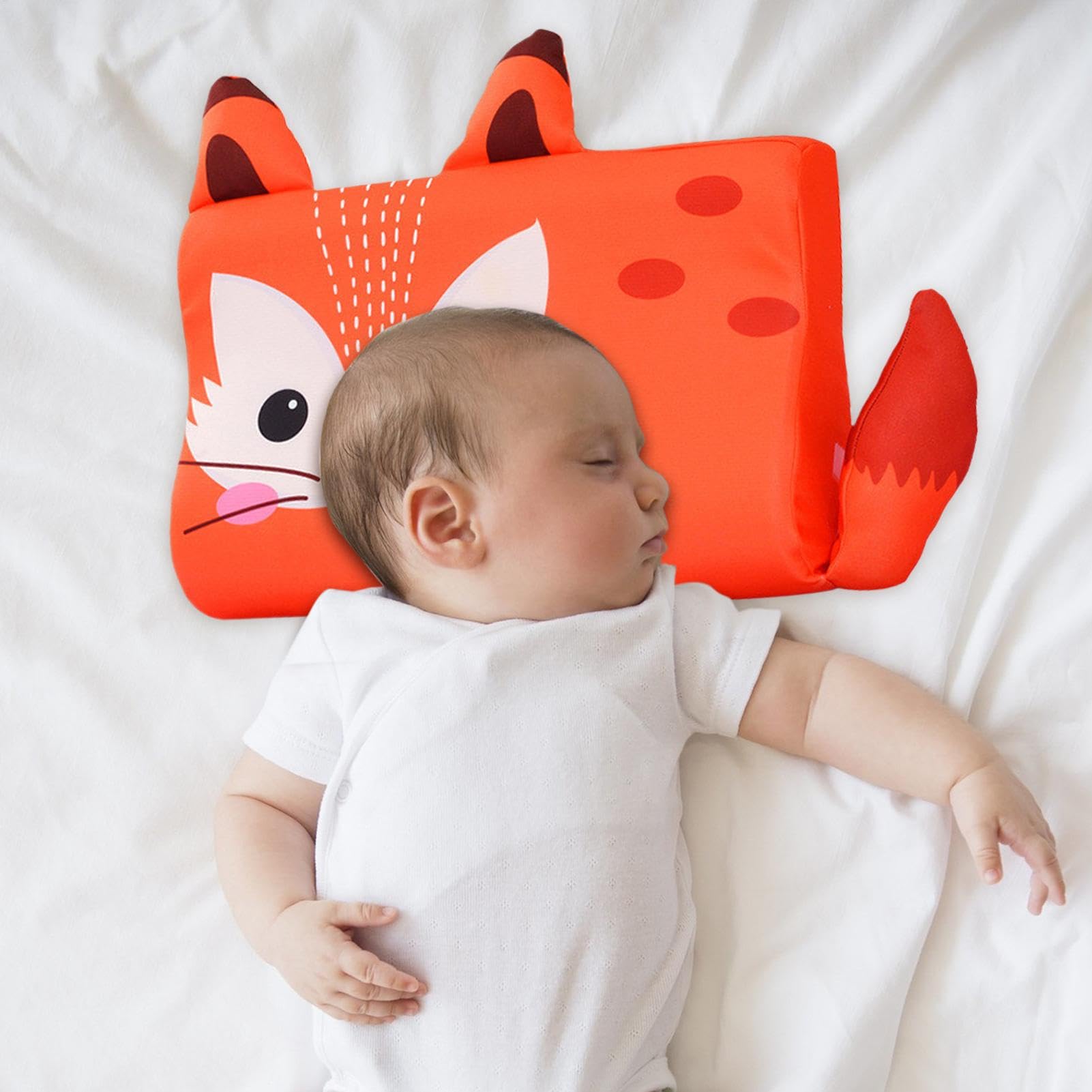 Salyeeluly Schlummerkids Kissen - Ergonomisches Kinderkissen Für Gesunden Schlaf