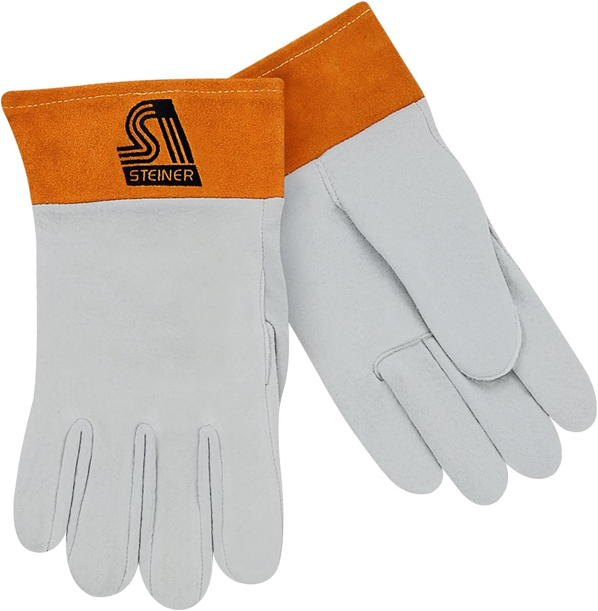 Steiner 0221-S TIG Gloves, Split Deerskin Unlined 2-Inch Cuff, Small