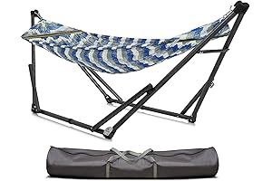 Uniki Tranquillo Universal Collapsible Hammock Stand with 550 lbs Capacity