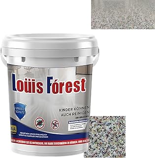 High-Gloss Marble Effect Epoxy Floor Coating, Floor Paint, Waterproof Water-Based Epoxy Floor Paint, Garage & Concrete Floors, Non-Slip Finish (Colorful)