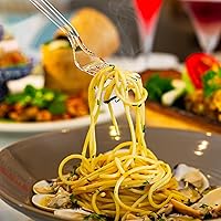 Vista 5 de 360 tenedores de plástico transparente extra resistentes, desechables, sin BPA, resistentes al calor, tenedores desechables sólidos y duraderos a