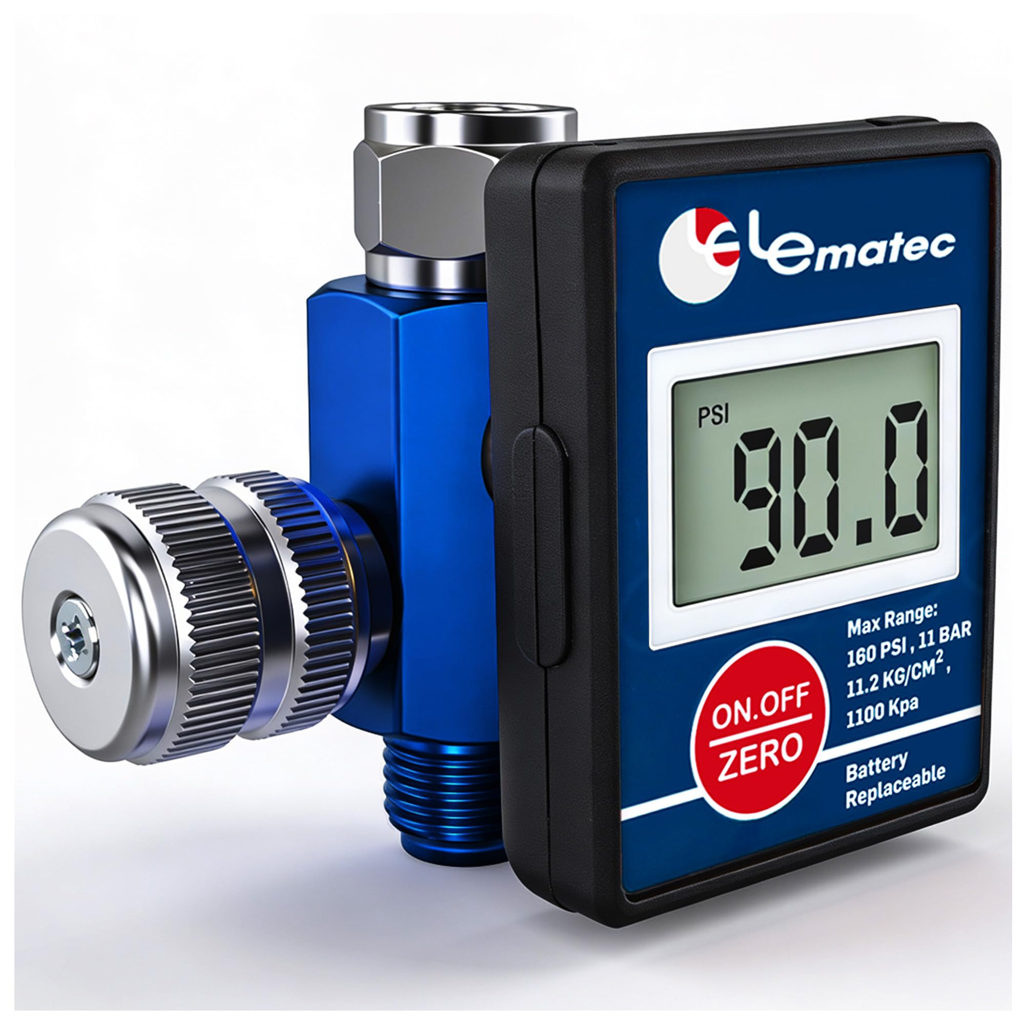 LE LEMATEC Digital Paint Gun Air Regulator