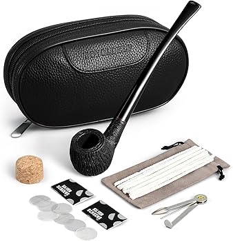 Amazon.com: Joyoldelf Smoking Pipe, Briar Tobacco Pipe with