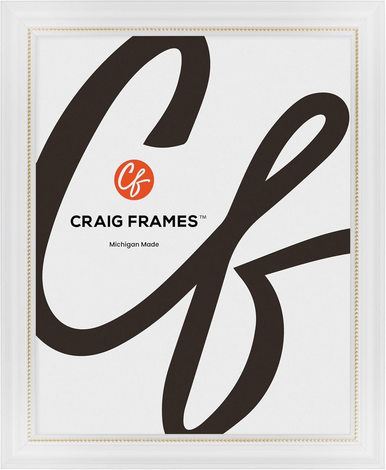 Craig Frames 314SI, Ornate Silver Picture Frame, 18 x 24 Inch