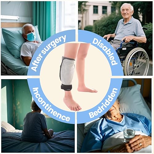 Miniatura 7 de WEEOATAR Soporte para bolsa de piernas, suministros de catéter urinario, transpirable y fácil de usar, dispositivo de estabilización de catéter con