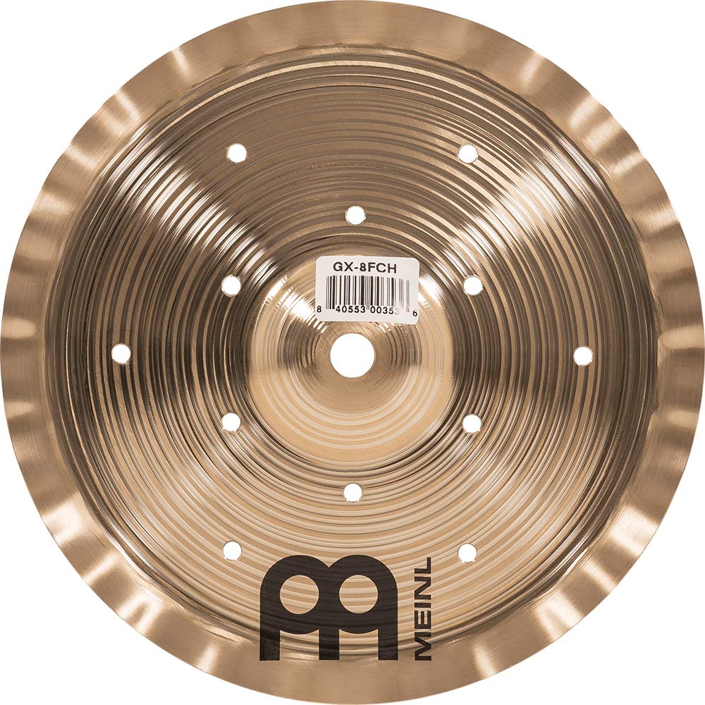 Meinl Cymbals GX-8FCH Generation X Thomas Lang Signature - Piatto Filter China, 8" (20,3 cm), Finitura standard