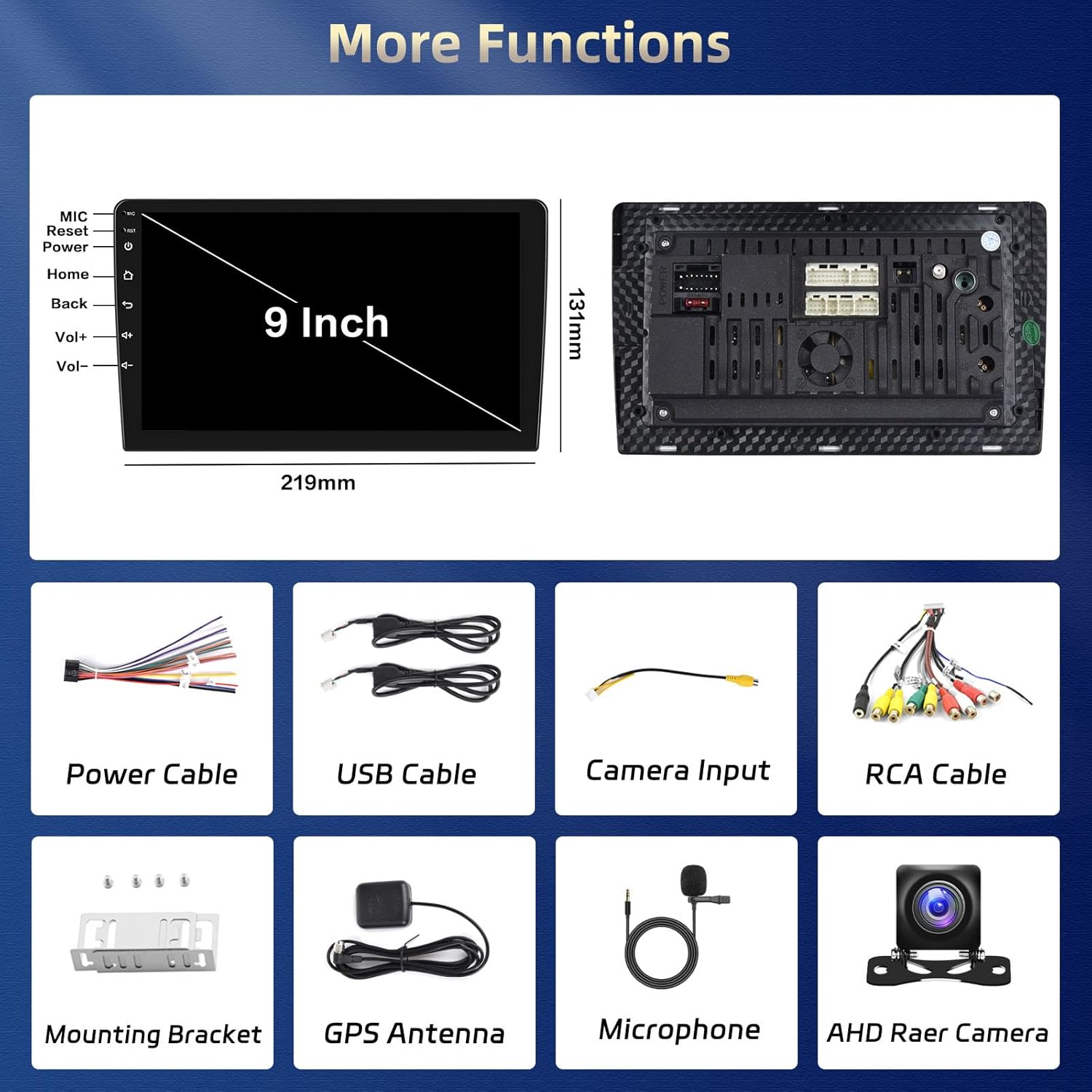 Hikity Android 15 Autoradio Für Suzuki SX4 2006 - 9 Zoll Mit CarPlay & Rückfahrkamera