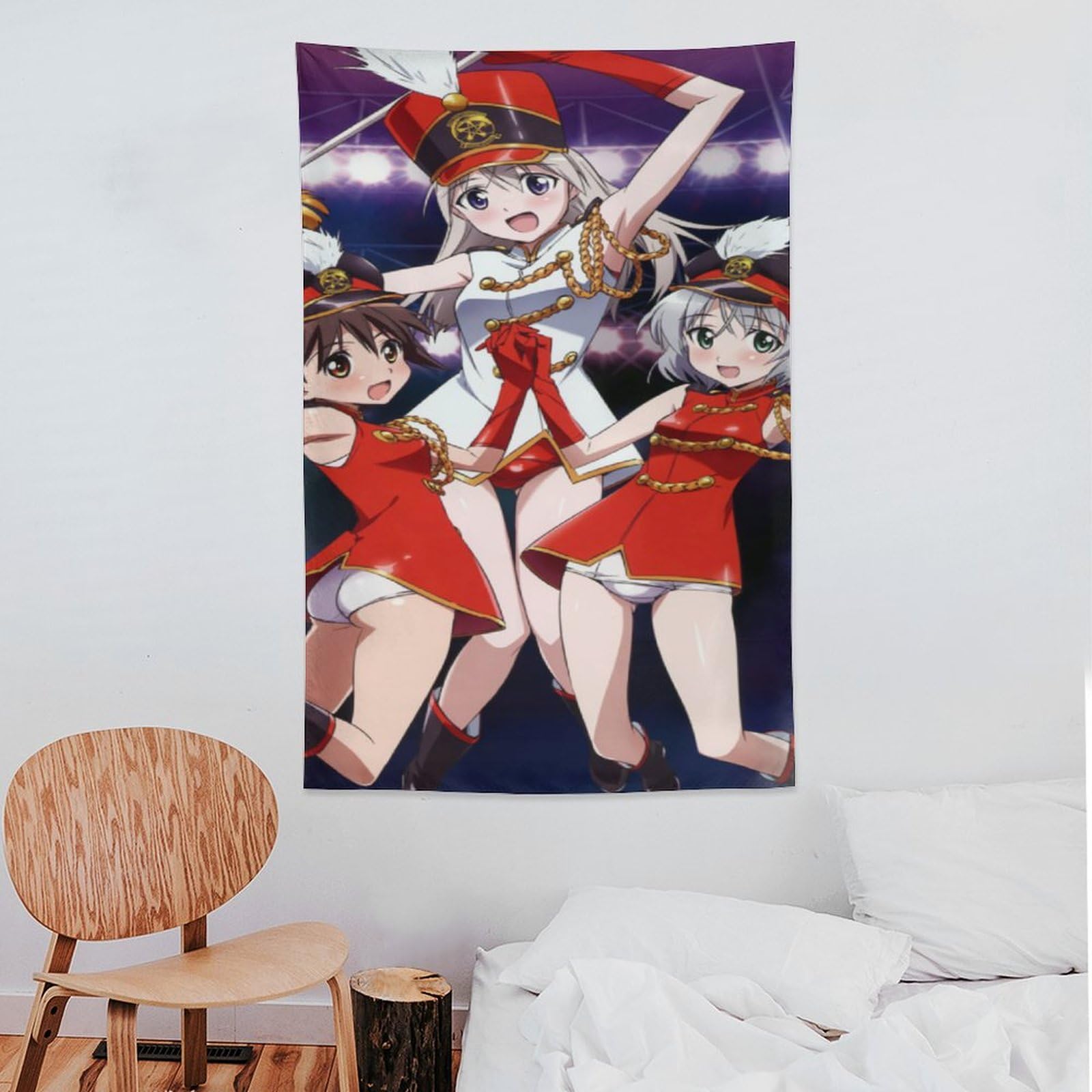 ストライクウィッチーズ　布ポスター　エイラ　サーニャ ストライクウィッチーズ 布ポスター エイラ サーニャ