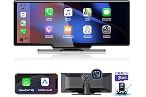 driveplay pro: 9.3" HD IPS 2.5D Wireless CarPlay Touch Screen for Car & Dash Cam