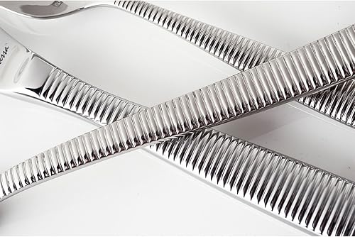 Miniatura 28 de Fortessa Lucca - Cubiertos de acero inoxidable 18/10, juego de 20 piezas, servicio para 4