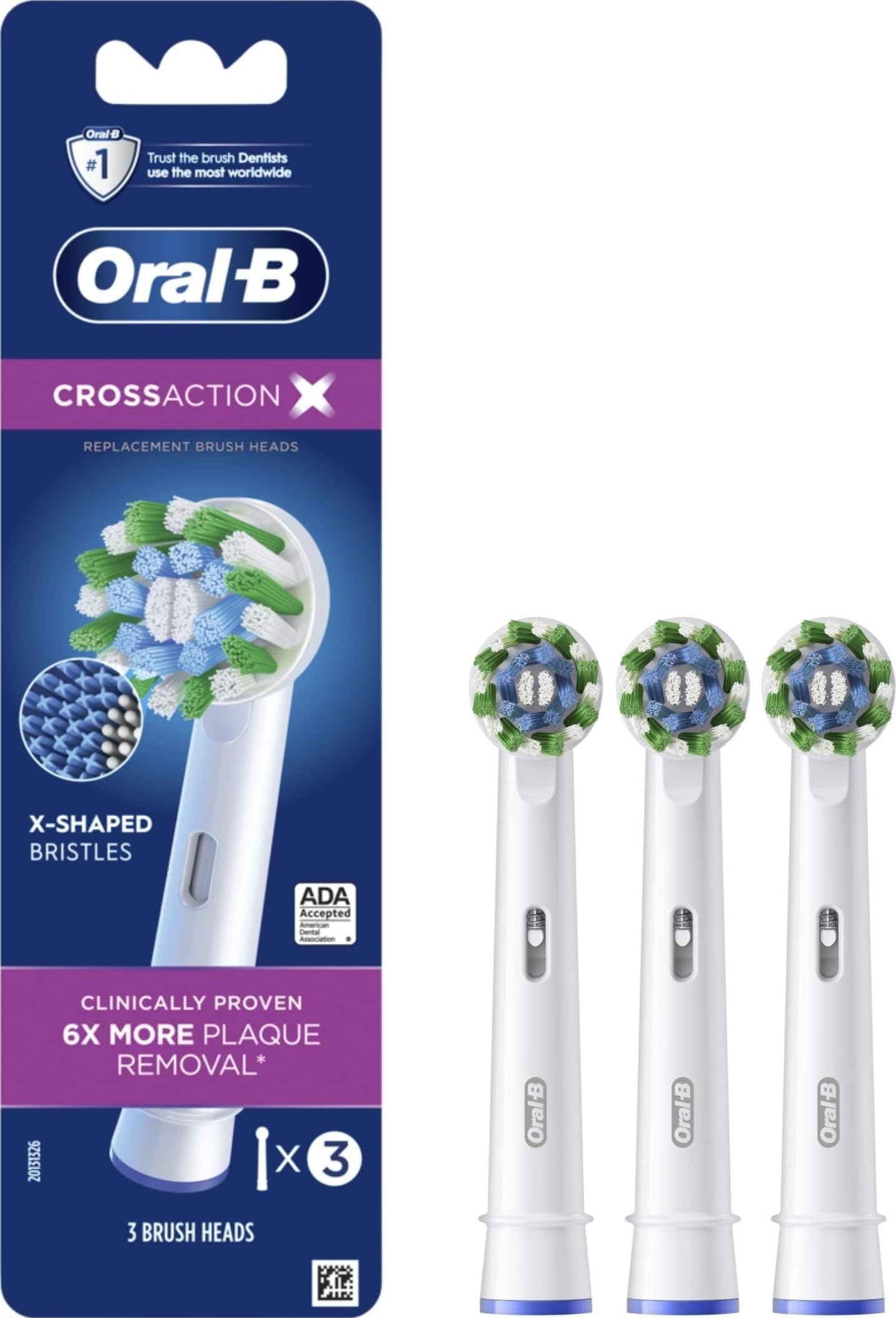 Oral B Spazzola parti di testa del pacchetto 1