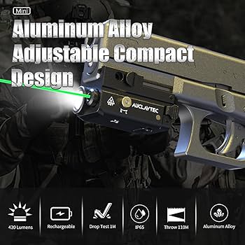 Amazon.co.jp: AUCLAYTEC 420ルーメン タクティカル LED 懐中