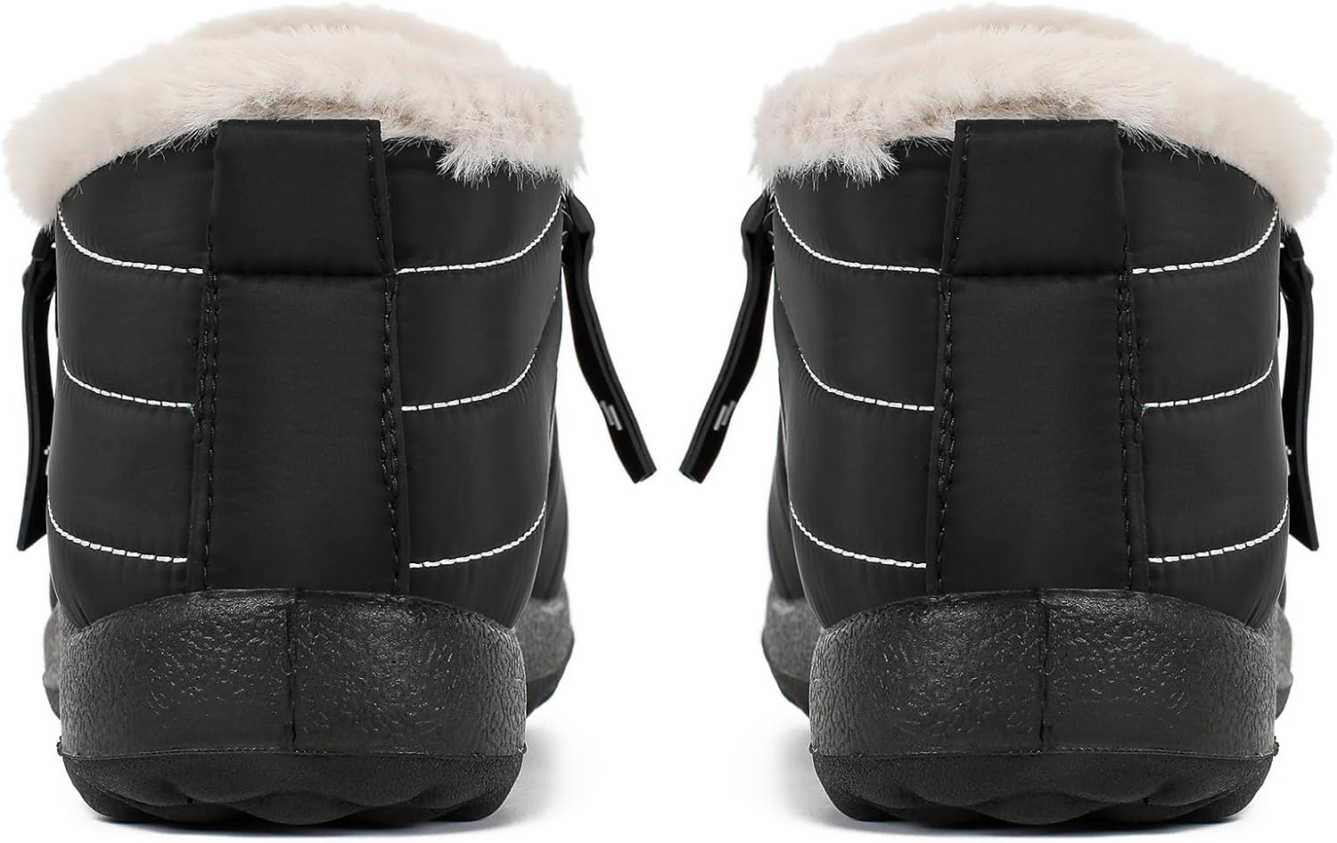 Hxlber Ankle Boots for Women,Warm Fur Lining Comfortable Lightweight Non Slip,Womens Winter Snow Boots for Women