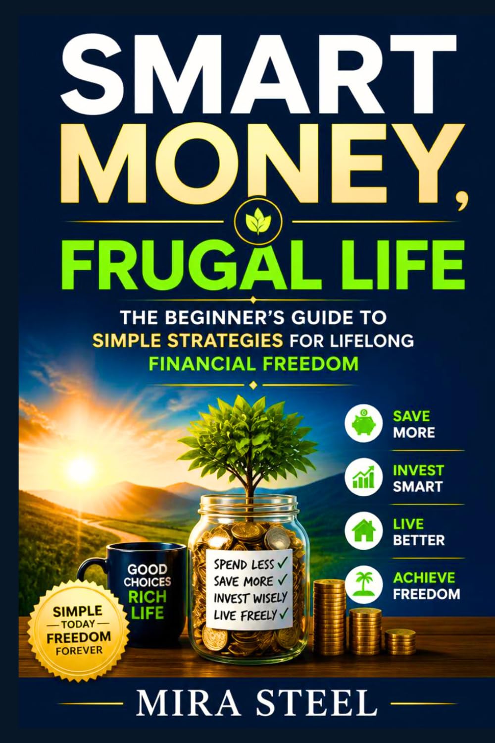Smart Money, Frugal Life: The Beginner’s Guide to Simple Strategies for Lifelong Financial Freedom