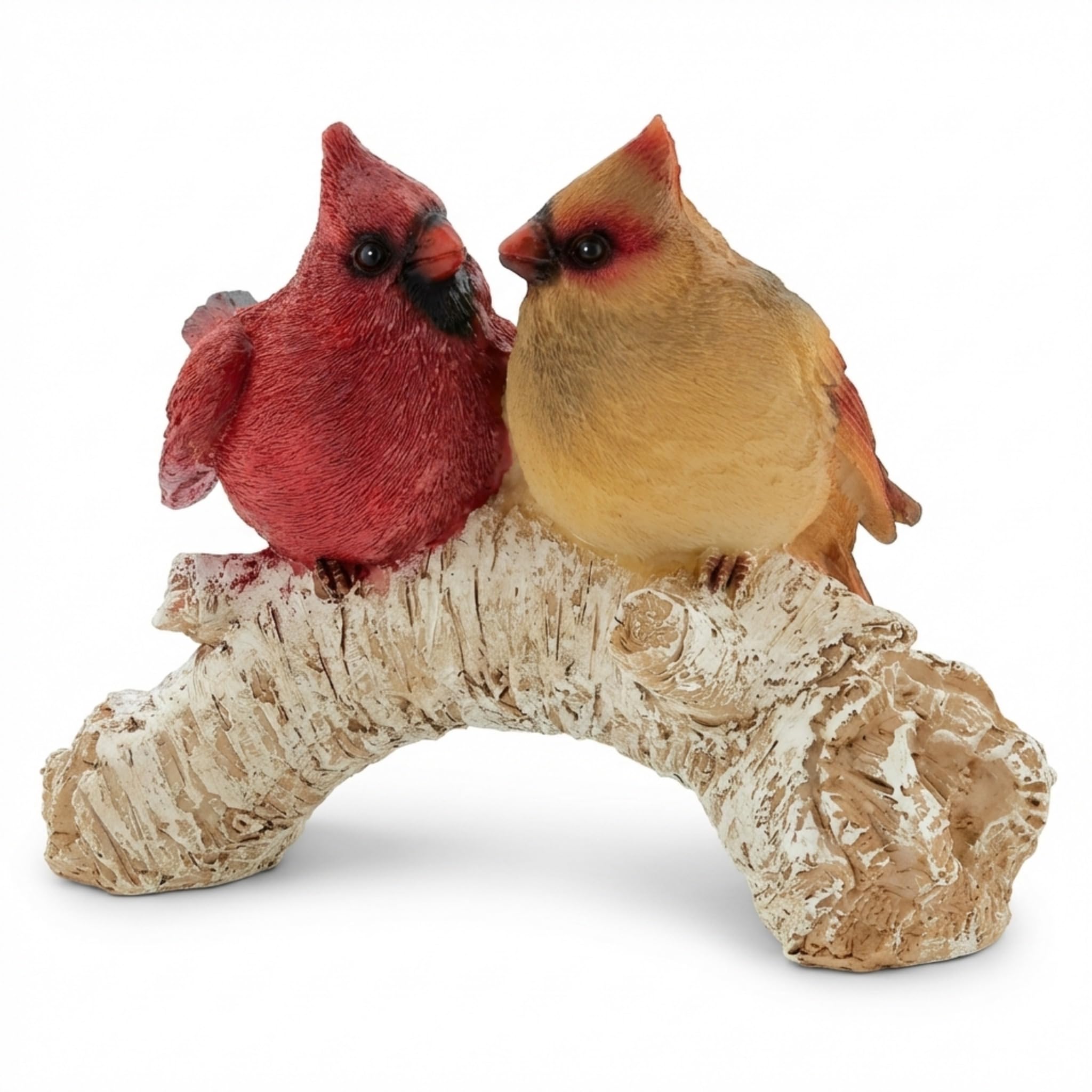 The Bridge Collection Resin Cardinal Pair on Tree Branch