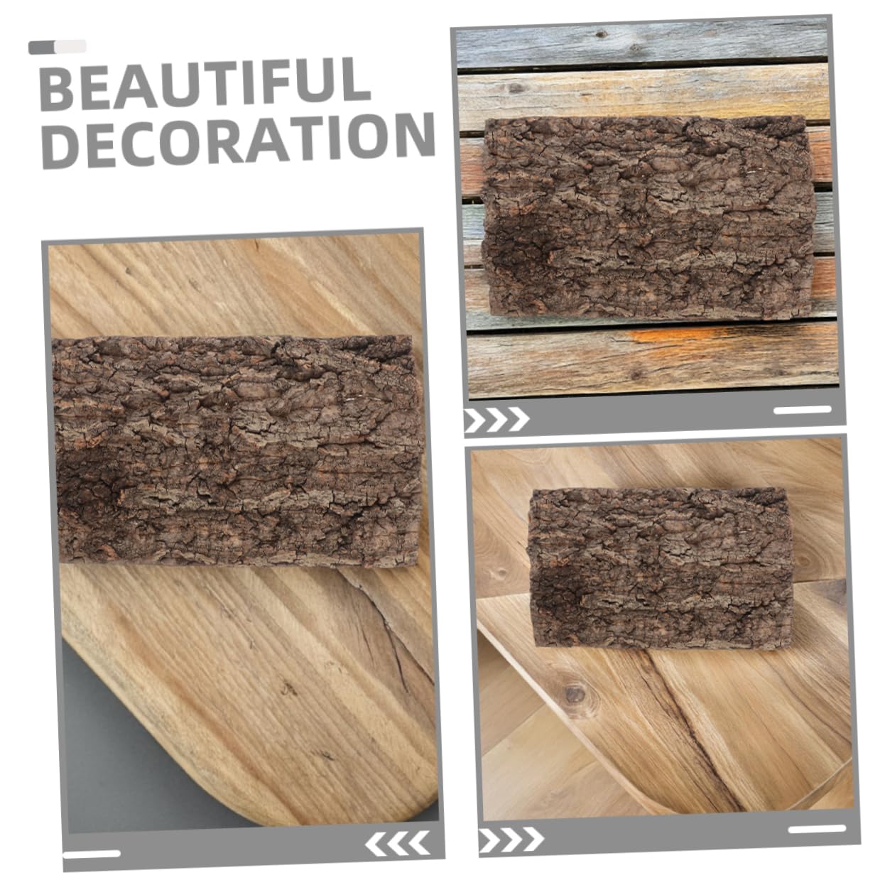 SUPVOX 2piezas Panel De Natural De De Alcornoque para Terrarios Sustrato Decorativo para Reptiles y para Serpientes y Crustáceos