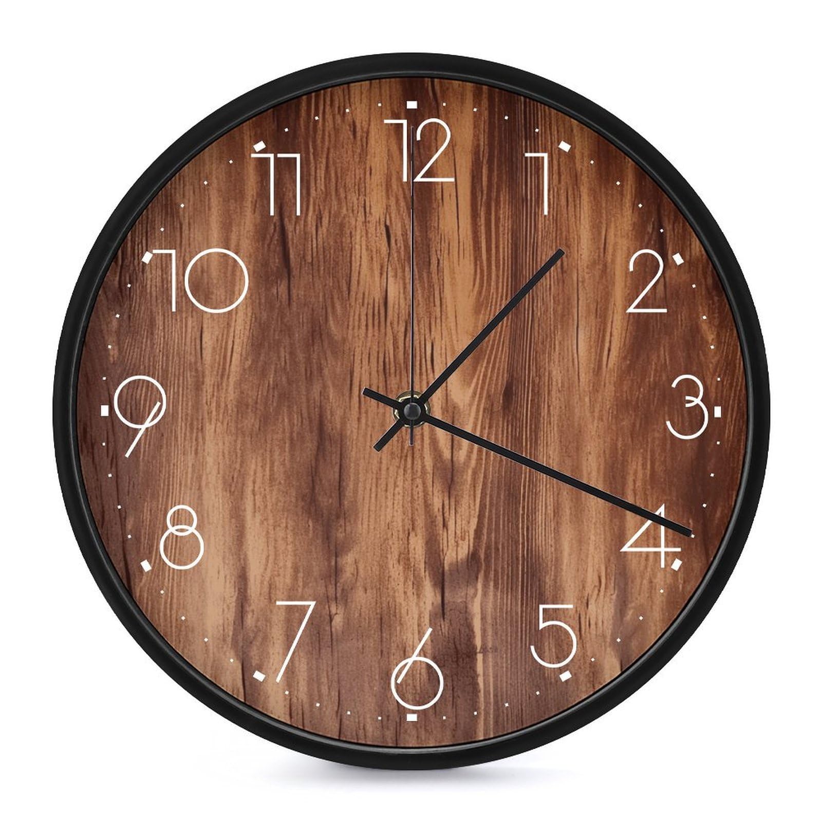 Horloge murale de cuisine ronde pour une maison chaleureuse