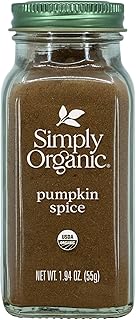 Simply Organic Pumpkin Spice, Certified Organic | 1.94 oz | Pack of 6