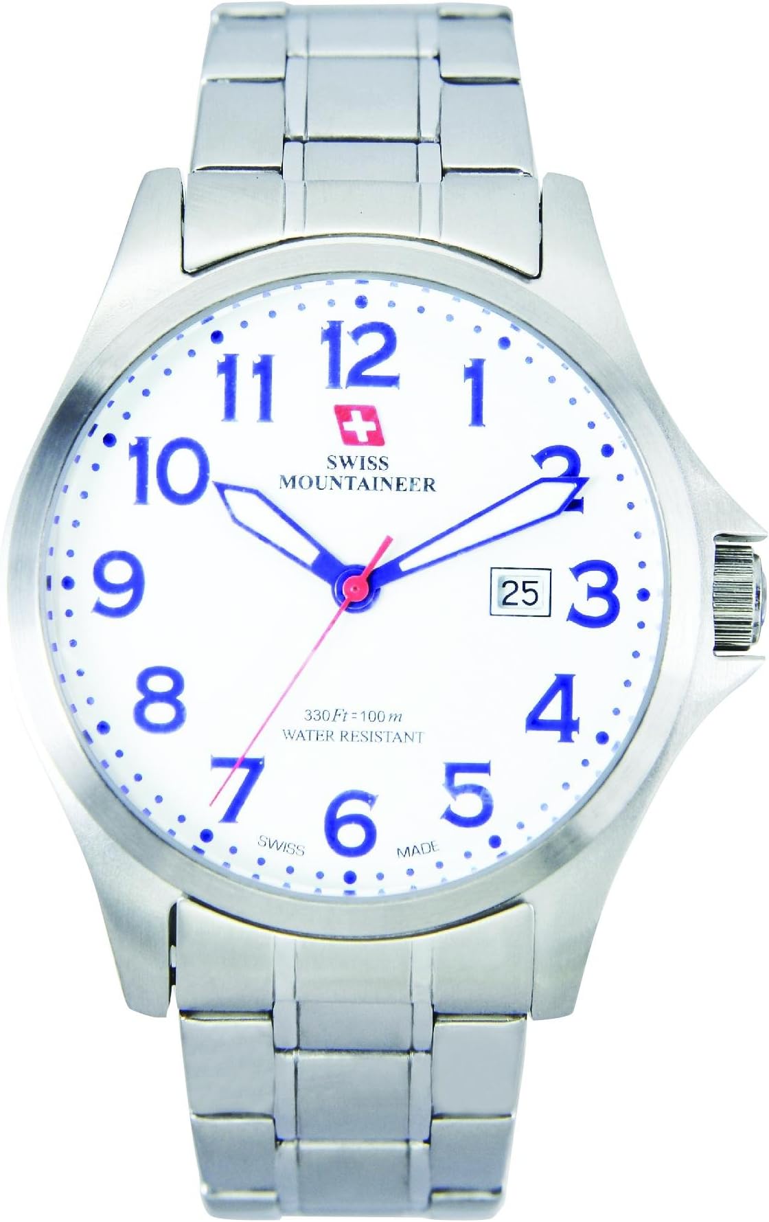 Swiss Mountaineer 100M Water Resistant Men’s Watch SML8031