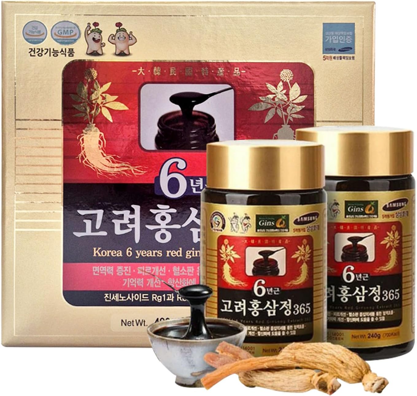 LENITH Korean Red Ginseng Extract, Koryo HongSamJung Martinique Ubuy
