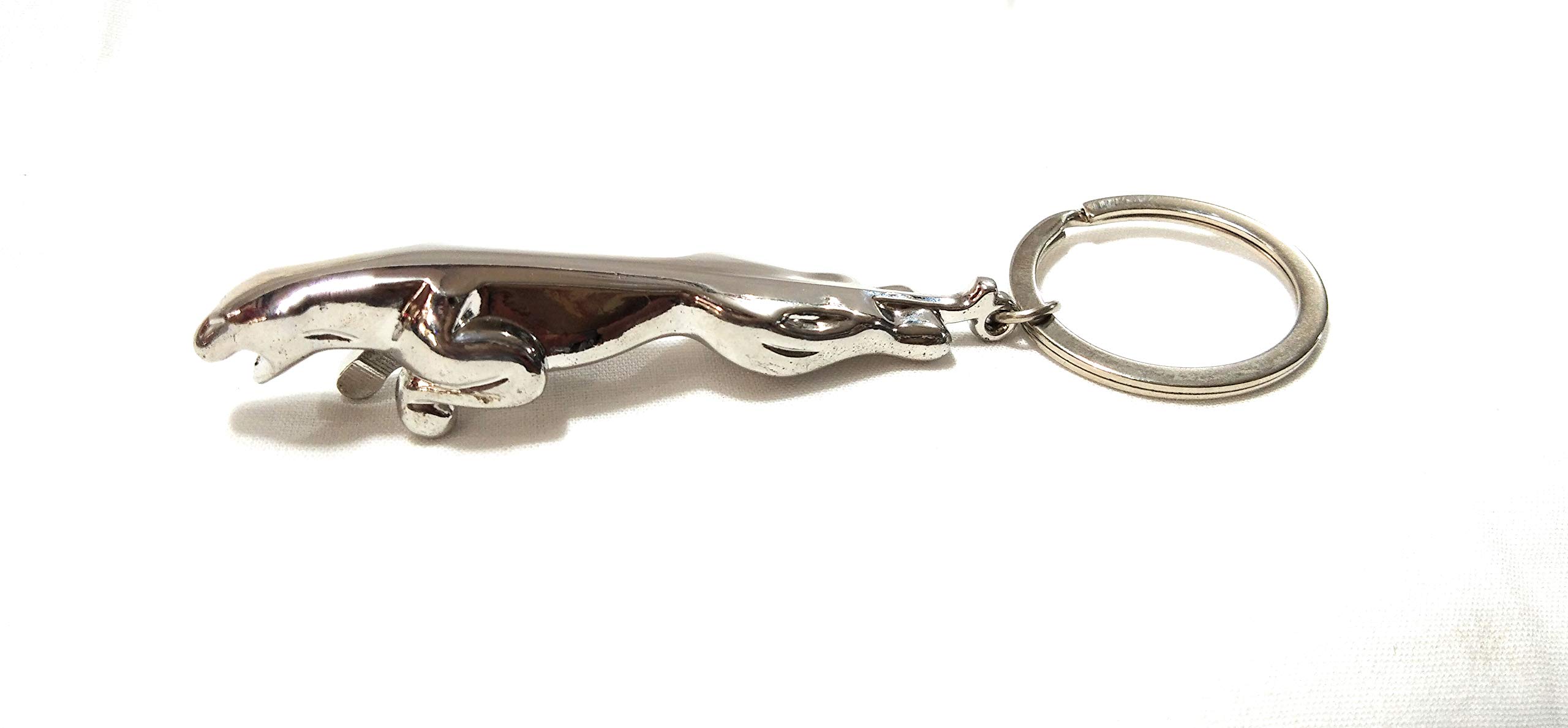 Retina 2764 Jaguar Key Chain (Silver)