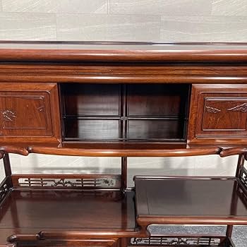 昭和レトロ⭐︎茶箪笥⭐︎骨董家具⭐︎アンティーク⭐︎棚 Amazon.co.jp: 茶箪笥 茶棚 飾り棚 昭和レトロ 和室 唐木