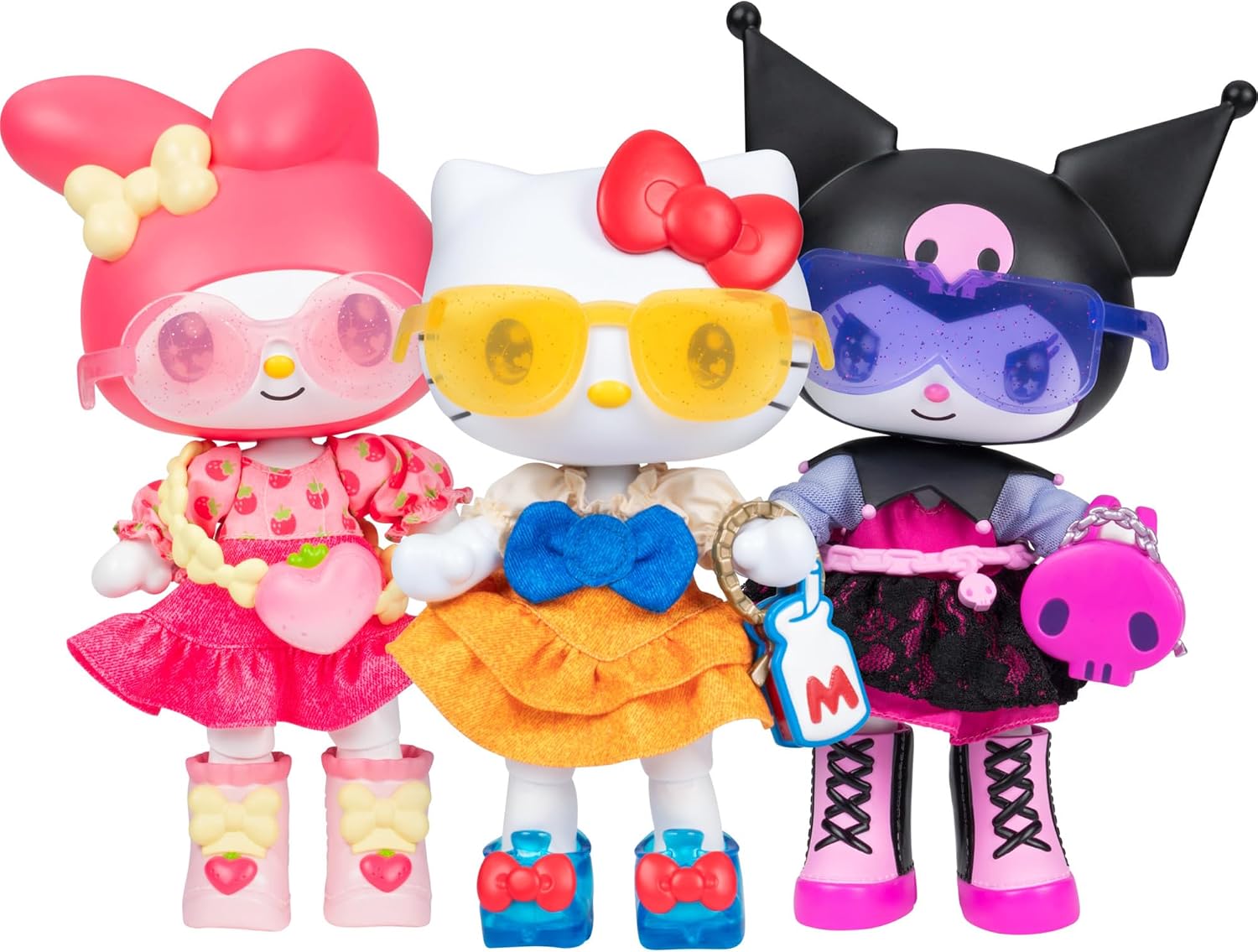 Jazwares Hello Kitty® and Friends Premier 8-Inch Articulated Figure - Streetwear Chic Hello Kitty® Series 2 Poseable Doll - Licensed Sanrio Product - 6+ image 2