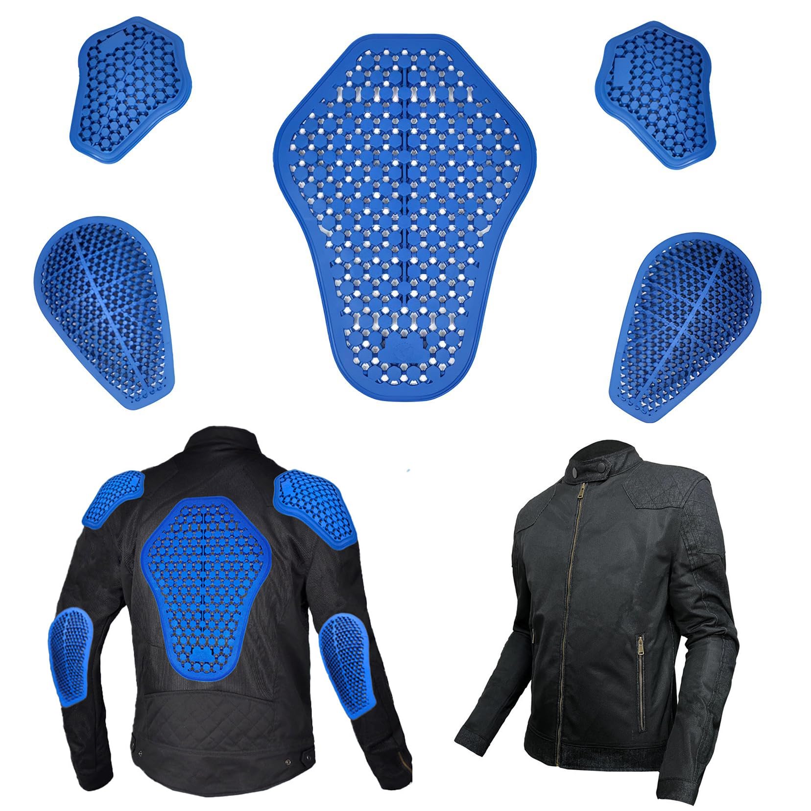 Giacca estiva da motociclista da uomo, con protezioni in tessuto mesh traspirante, per motociclisti, motociclette, abbigliamento da motociclista