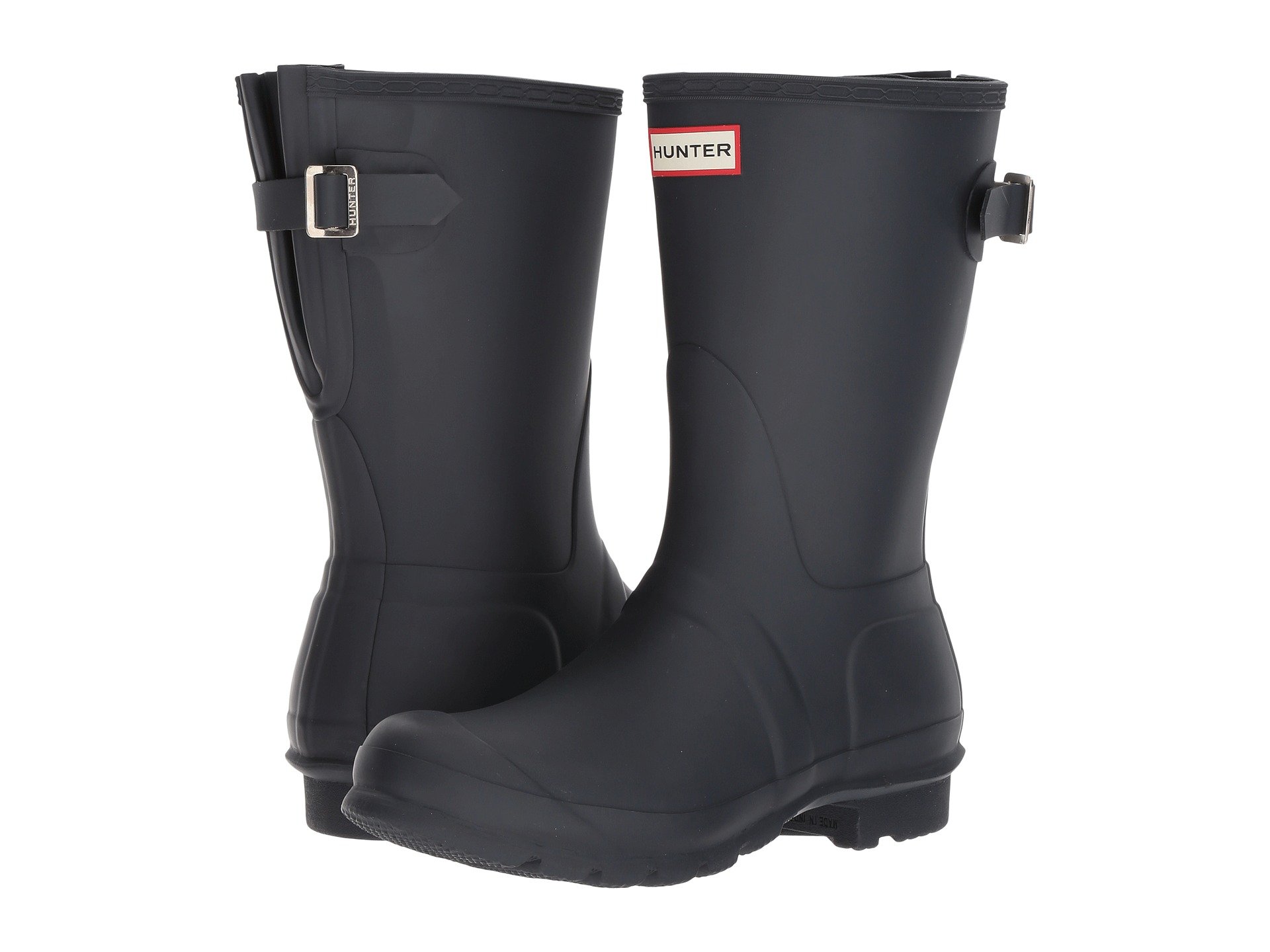Hunter Original Short Back Adjustable Rain Boots at