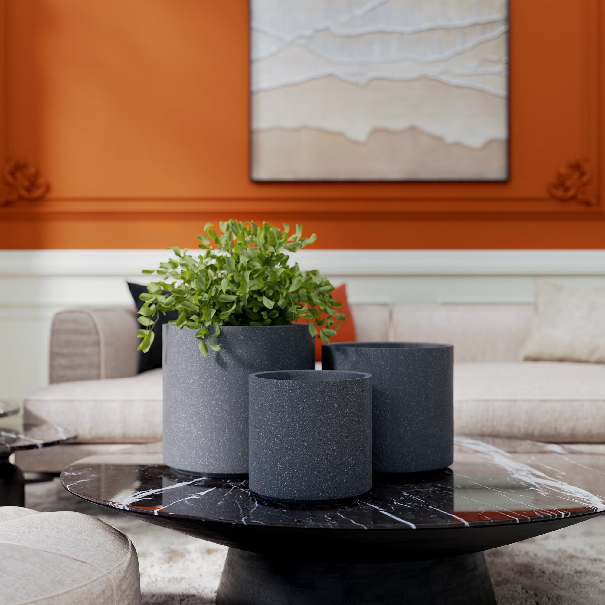 YUCCABE Fox Planter - Durable Outdoor Flower Pots -28