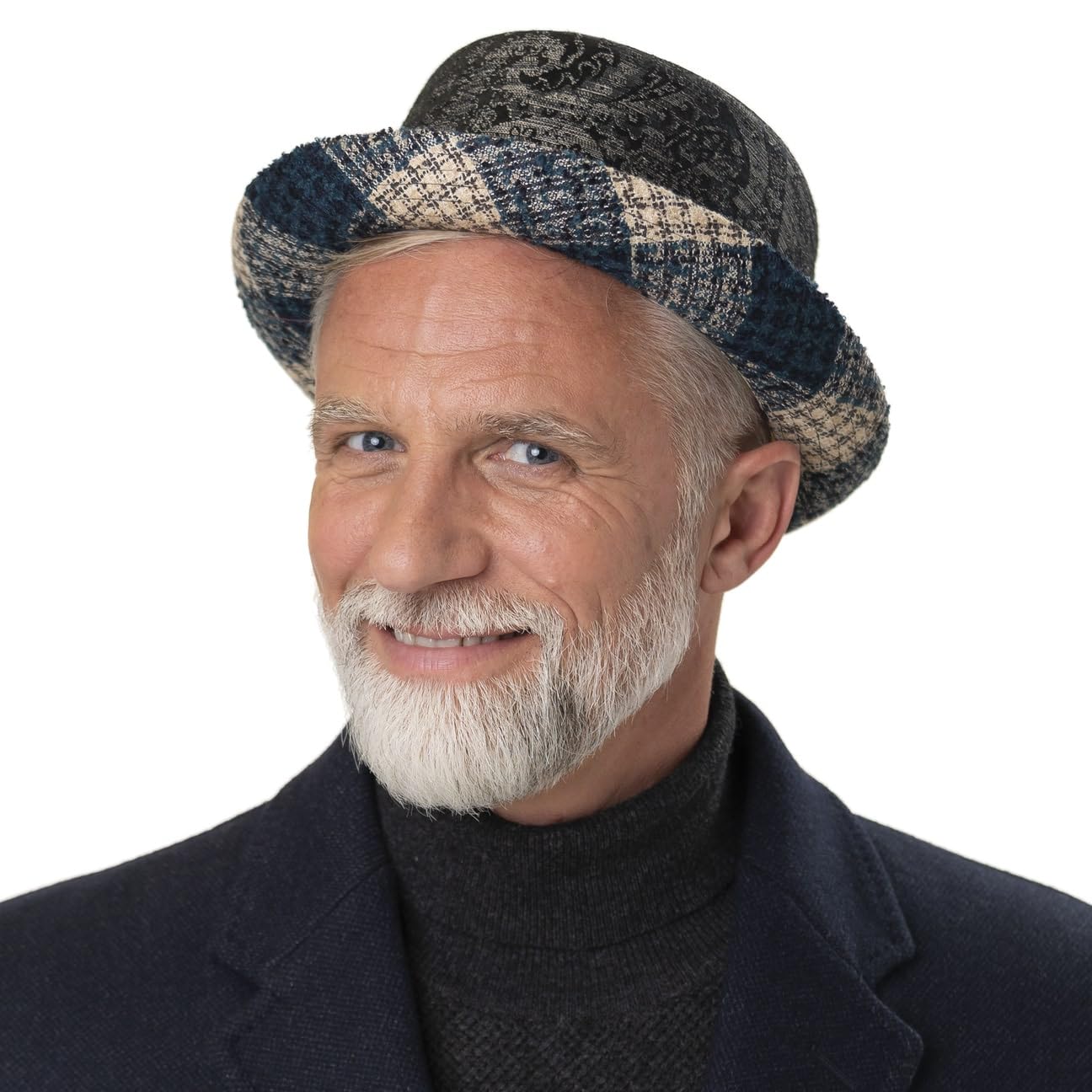 Cappello Paisley Pork Pied’Este Uomo - Made in Italy da Musicista con Fodera Autunno/Inverno