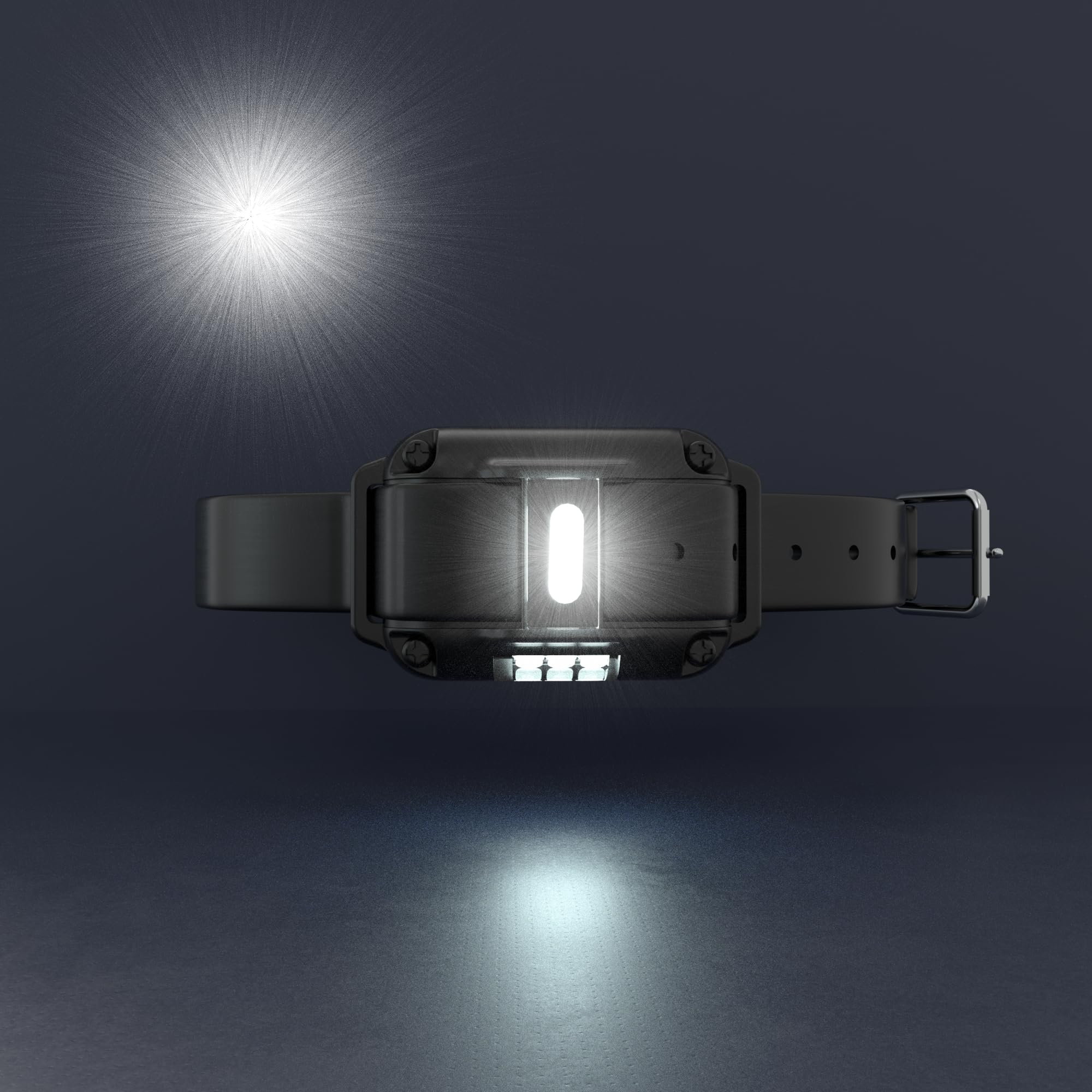 Meloive Collar Luminoso y Recargable para Perros y Gatos Pequeños, Medianos y Grandes - Collar con Luz LED Impermeable y con 2 Modos de Luz