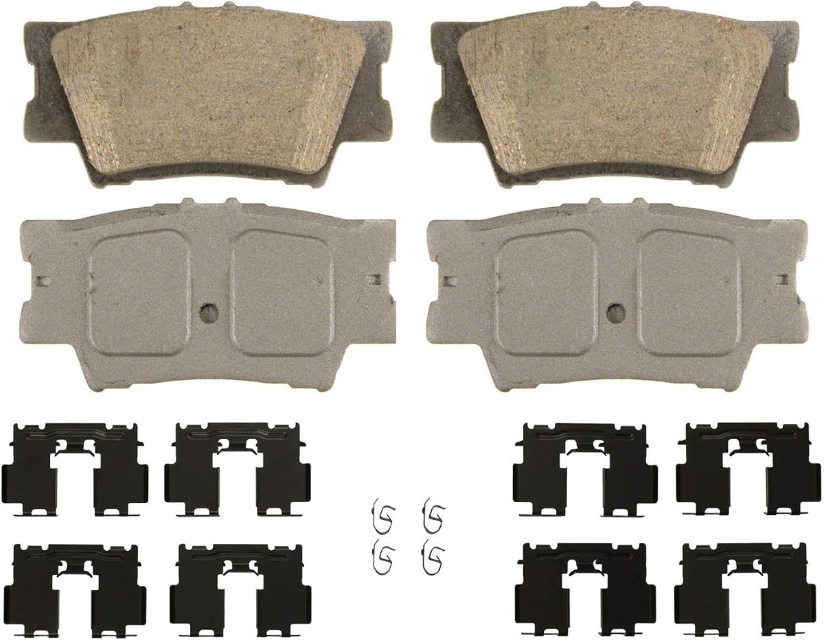 Wagner Brake ThermoQuiet QC1212 Juego de pastillas de freno de disco cerámico